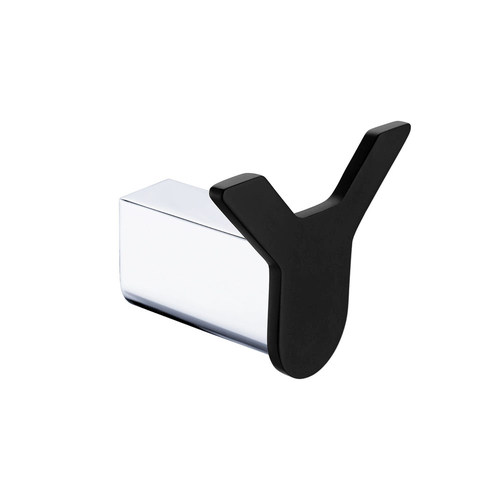Lincoln Double Robe Hook Mixed Finish