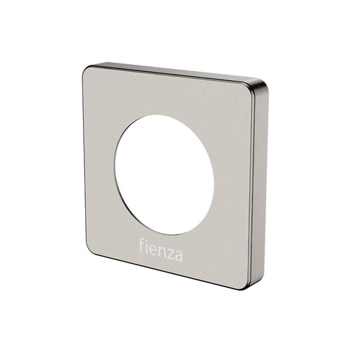 Sansa Soft Square Accessory Cover Plate Brushed Nickel