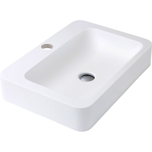 Rondo 600 Above Counter Basin 1 Tap or 3 Tap Hole