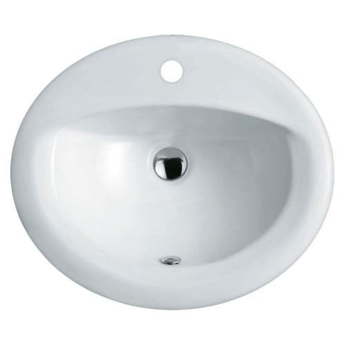 Crystal Fully Inset Basin 1 Tap or 3 Tap Hole