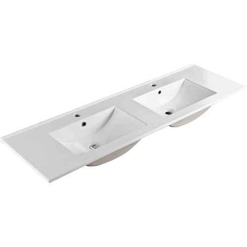 Dolce 1500 Ceramic Basin Top Double Bowl