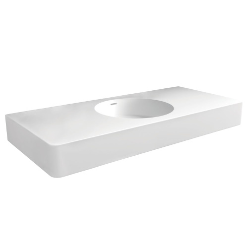 Encanto 1000 Wall Mounted Basin No Tap Hole with or without Overflow