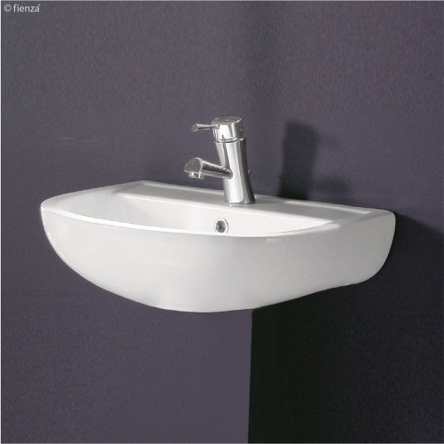 Rak Compact 450 Wall Mounted Basin  1 Tap or 3 Tap Hole