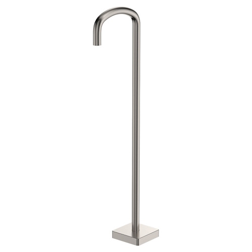Tono Floor Mounted Bath Outlet Brushed Nickel