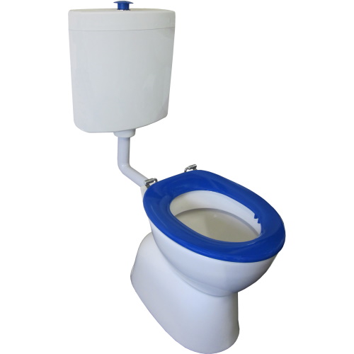 Select Assist Deluxe Plastic Special Needs Toilet Suite Blue