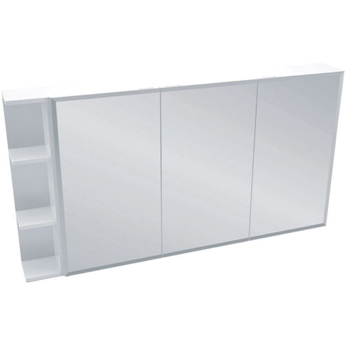 Mirror Cabinet 1200 Bevel Edge 1 Side Shelf 1350x720x150mm