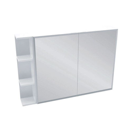 Mirror Cabinet 900 Bevel Edge 1 Side Shelf 1050x720x150mm