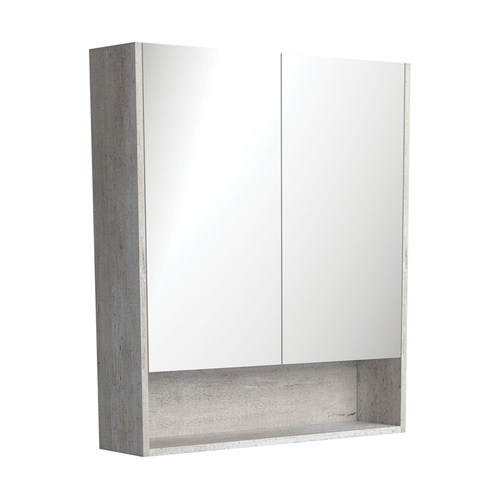 Mirror Cabinet with Display Shelf Industrial 750mm