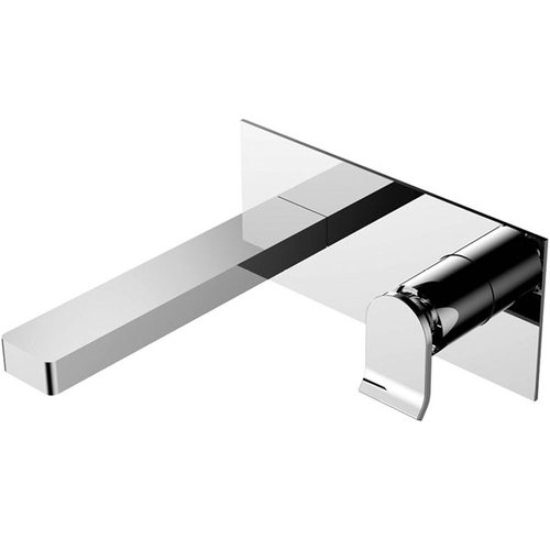 Lincoln Chrome Wall Mixer with Spout