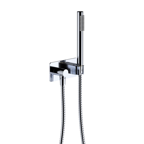 Isabella Hand Shower Soft Square Plate Chrome