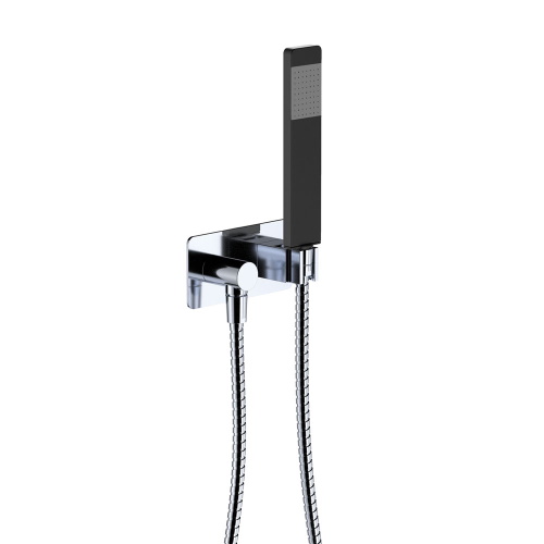 Lincoln Hand Shower Soft Square Plate Mixed Finish