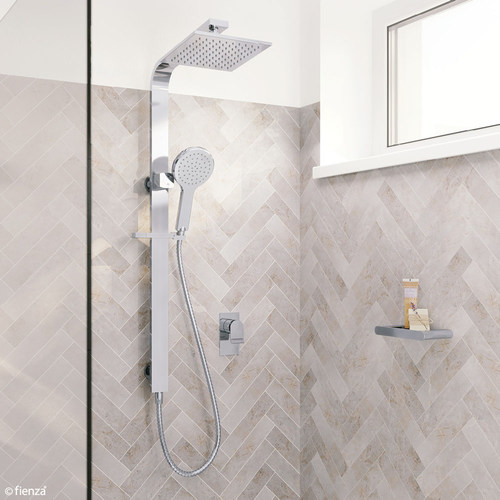 Lincoln Deluxe Twin Shower Chrome
