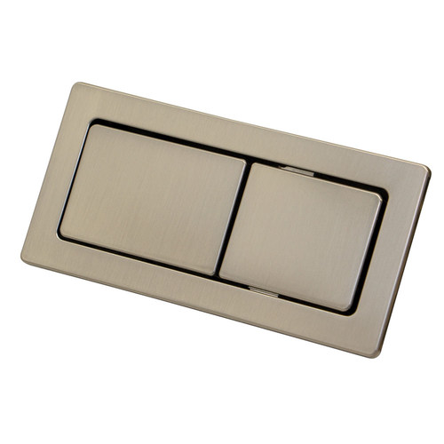 Flush Buttons for Back to Wall Toilet Suites Brushed Nickel