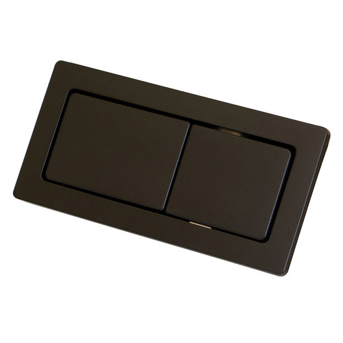 Flush Buttons for Back to Wall Toilet Suites Matte Black
