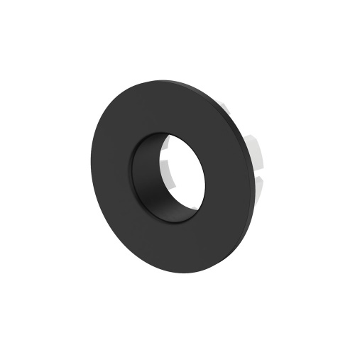 Overflow Metal Ring with Larger Fixing Matte Black