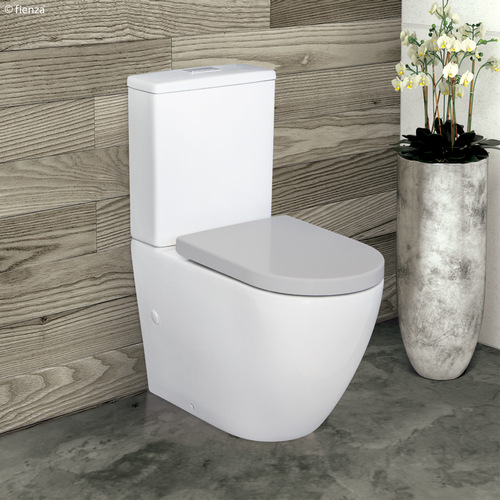 Alix Back To Wall Toilet Suite Grey Seat