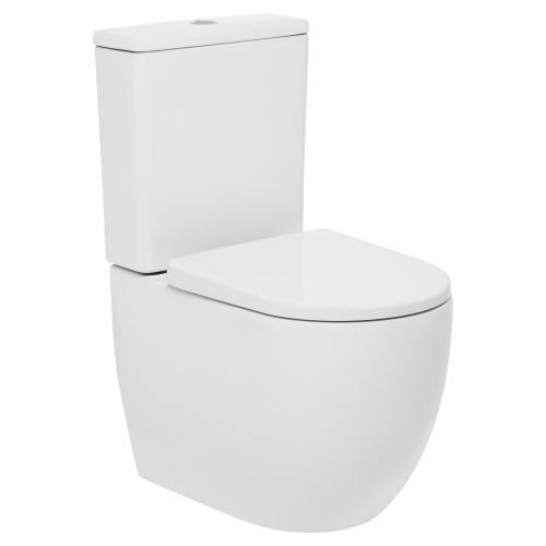 Gemelli Back To Wall Rimless Toilet Suite