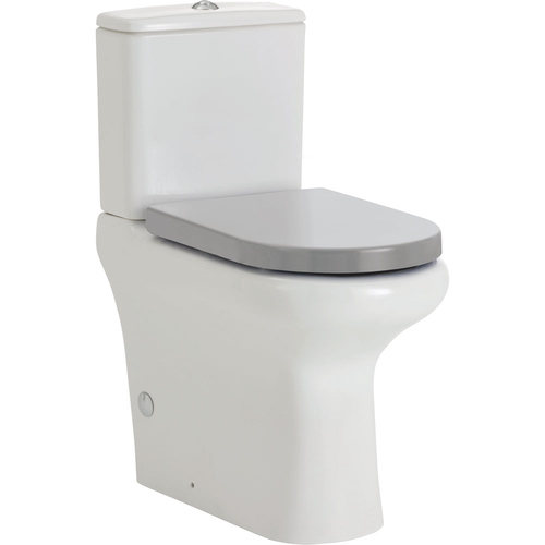 Rak Compact Back To Wall Toilet Suite Grey Seat