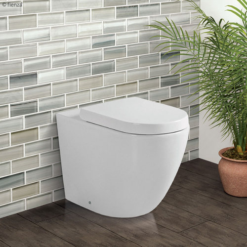 Koko Gloss White Wall Faced Toilet