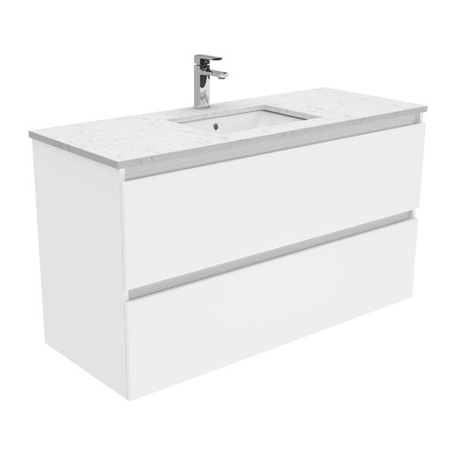 Bianco Marble Quest 1200 Wall Hung Vanity