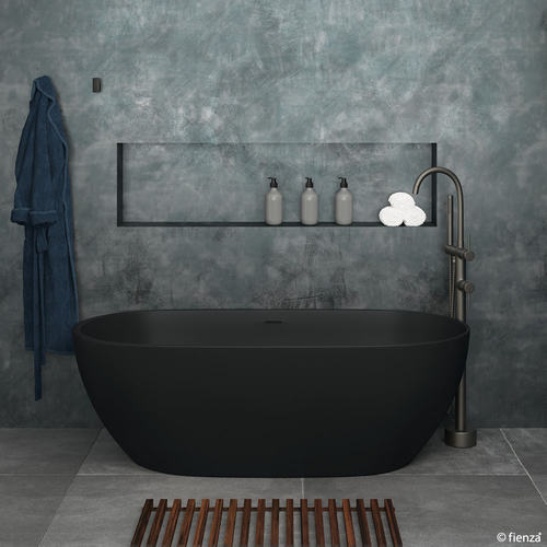 LUCIANA Cast Stone Solid Surface Bath 1500