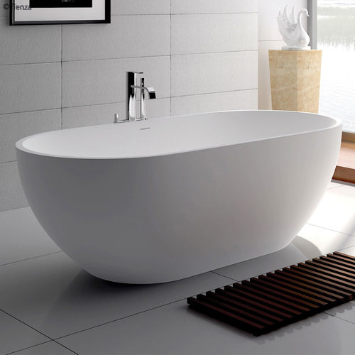 NERO Cast Stone Solid Surface Bath 1400